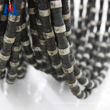 Flexible diamond tool wire rope saw for concrete or reinforced concrete cutting